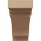 Ekena Millwork 6"W x 18"D x 12"H Classic Pescadero Rough Cedar Woodgrain TimberThane Corbel, Primed Tan CORUR06X18X12PECRCPR - alternate 3